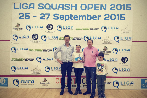 LIGA SQUASH OPEN 2015, день 1, 2 и 3. 25-27 сентября 2015