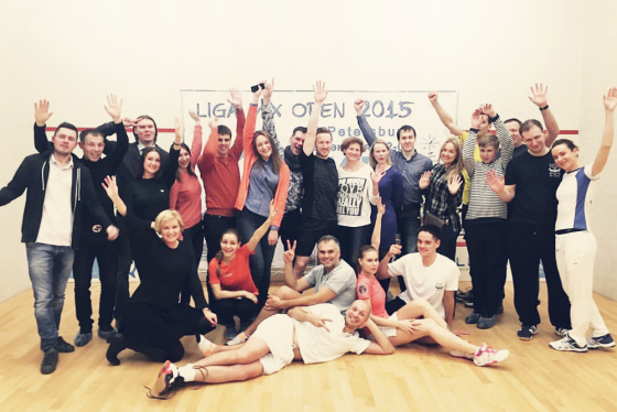 LIGA MIX OPEN 2015: новогодний сквош-турнир в формате «MIX» в СЦ «Лига». 26 декабря 2015